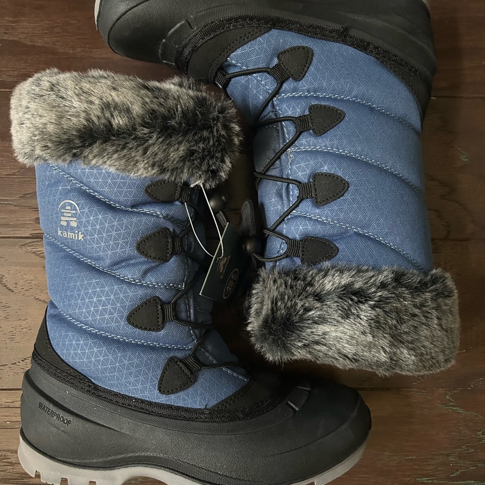 Kamik Momentum2 Waterproof Snow Boot Blue